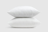 Linen-Cotton Pillowcase Set - White / Standard/Queen