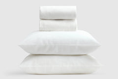 Linen-Cotton Sheet Set - Dove Grey / Twin